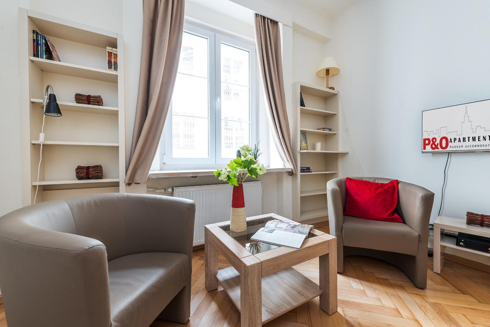 P&O Podwale Apartments Varšava Pokoj fotografie